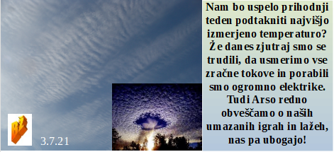 Slovenski in svetovni politični hlev na dan 3.7.21