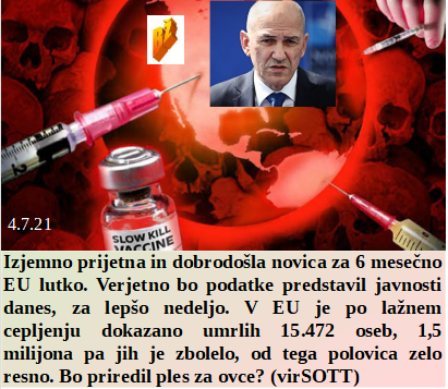 Slovenski in svetovni politični hlev na dan 4.7.21