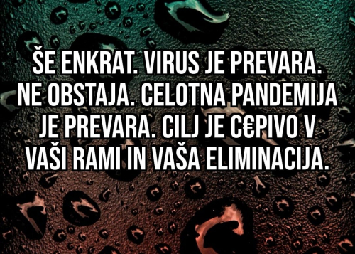 Virus je prevara, to trobim od marca lani