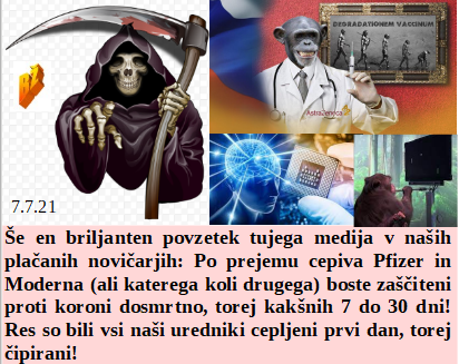 Slovenski in svetovni politični hlev na dan 7.7.21
