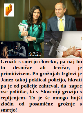 Slovenski in svetovni politični hlev na dan 9.7.21