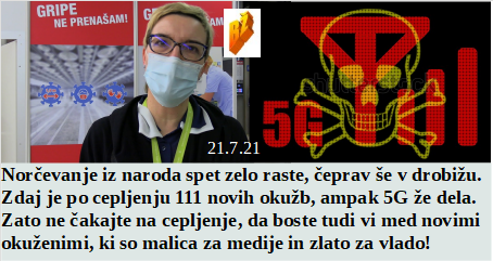 Slovenski in svetovni politični hlev na dan 21.7.21