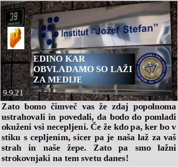 Slovenski in svetovni politični hlev na dan 9.9.21