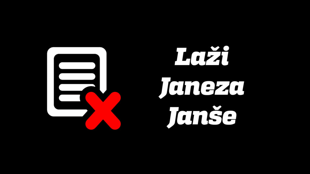 Predsednik Vlade Ivan Janez Janša se je znova zlagal