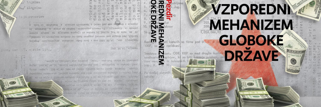
				Naslovnica knjige Vzporedni mehanizem globoke države. (Foto: Twitter račun Vzporedni mehanizem)			