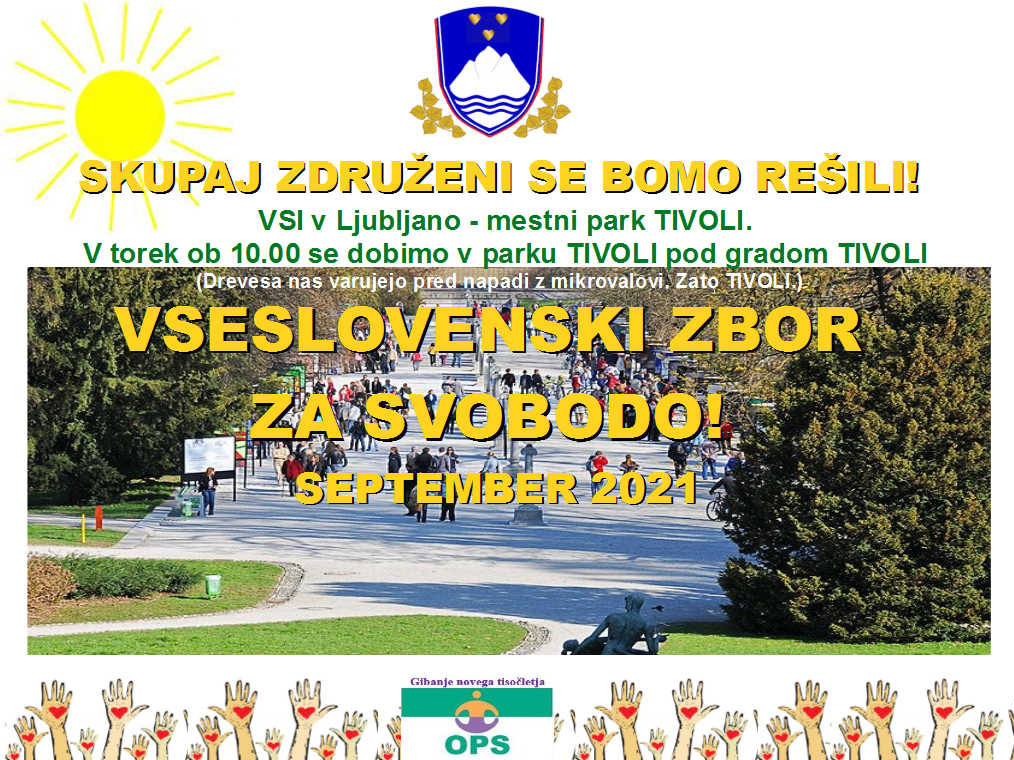 Ne zaganjajte se v fašistične ukrepe, ZDRUŽIMO SE, da onemogočimo tiste, ki jih PROTIUSTAVNO UKAZUJEJO!