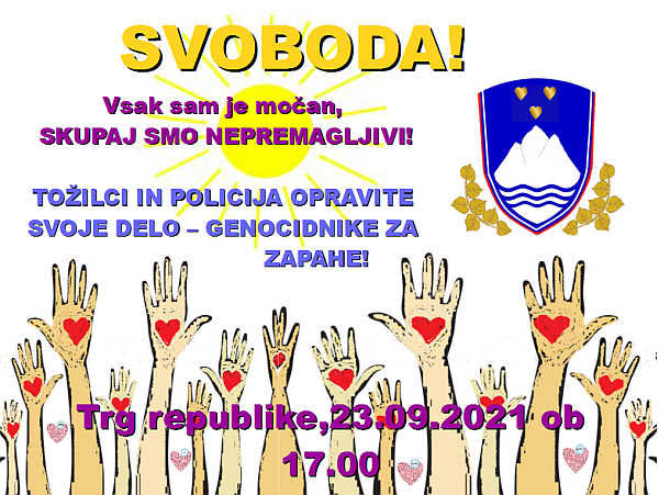 Gremo SLOVENIJA V SVOBODO!