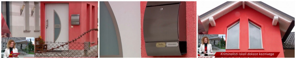 
				Del hi&scaron;e Zorana Stevanovića. Hi&scaron;a je po mnenju poznavalcev krepko vredna nad 200 tisoč evrov, sami pa ocenjujejo, da bi se jo na trgu lahko prodalo med 250 do 350 tisoč evrov, (Foto: Posnetek zaslona- Svet Kanal A)			