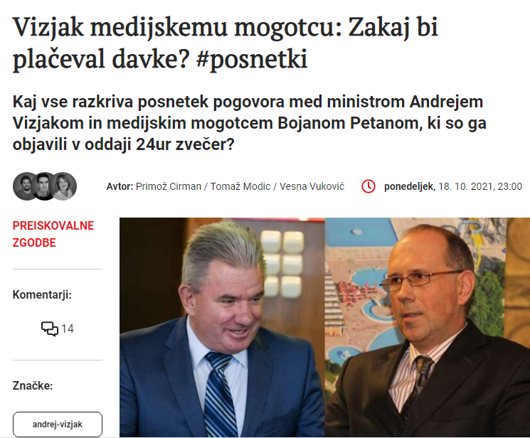 
				Medijsko afero so spet skuhali s pomočjo oddaje 24ur večer v Odlazkovem mediju Necenzurirano. Le ti so že dobro uro po objavi posnetka pripravili članek za javnost. (Foto: Posnetek zaslona-Necenzurirano)			