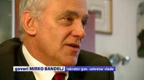 
				Tedanji generalni sekretar v Drnov&scaron;kovi vladi Mirko Bandelj se slabo spominja stvari iz preteklosti. Vedel pa je, da je imela država s tem poslom koristi v vi&scaron;ini sedanjih sedem milijonov evrov. O dogovoru med takratnimi vodji poslanskih skupin Bandelj ni vedel popolnoma nič. (Foto: Posnetek zaslona- Dejstva na 24ur/POP TV)<br>
na bolj&scaron;em za osem milijnonov evrov in so morali najti hitro re&scaron;itev za nemoteno delovanje Državnega zbora v prispevku Jovevi pojasni Bandelj.			