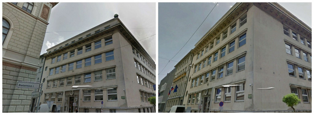 
				Prestižna stavba na Pre&scaron;ernovi cesti v Ljubljani. (Foto: Posnetek zaslona-Googlemaps)			