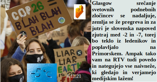 Slovenski in svetovni politični hlev na dan 8.11.21