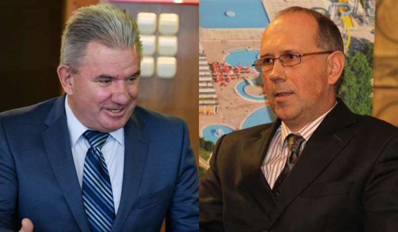 
				Andrek Vizjak in Bojan Petan. (Foto: Posnetek zaslona- Svet24.si)			