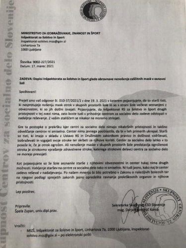 VSE, POPOLNOMA VSE JE NA RAVNATELJIH!