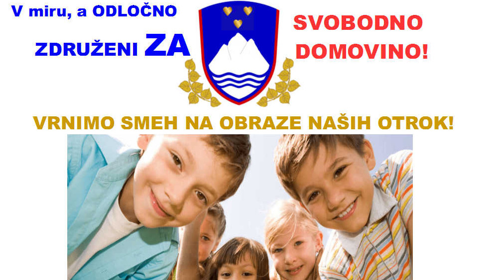 Združen in enoten narod ne bo nikoli poražen!