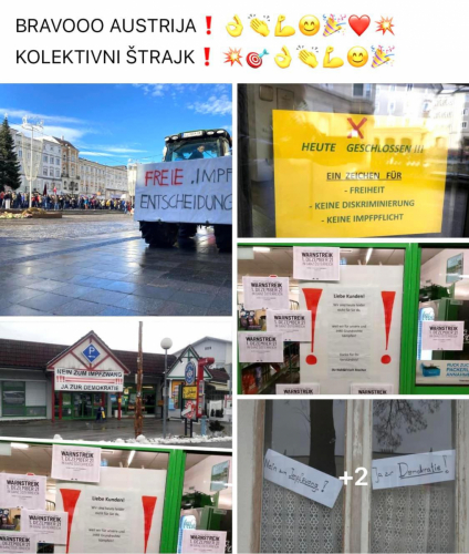 BRAVO AVSTRIJA! KOLEKTIVNI ŠTRAJK!