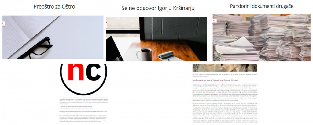 
				Zapisi Ivana Simiča., kjer je razkril sporne poslovne prakse lastnikov medijev Reporter, Necenzurirano in O&scaron;tro. (Foto: Posnetek zaslona- Ivan Simč blog)			