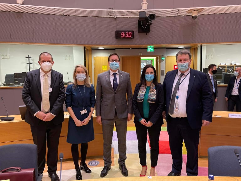 				Ekipa stalnega predstavni&scaron;tva Slovenije pri EU			