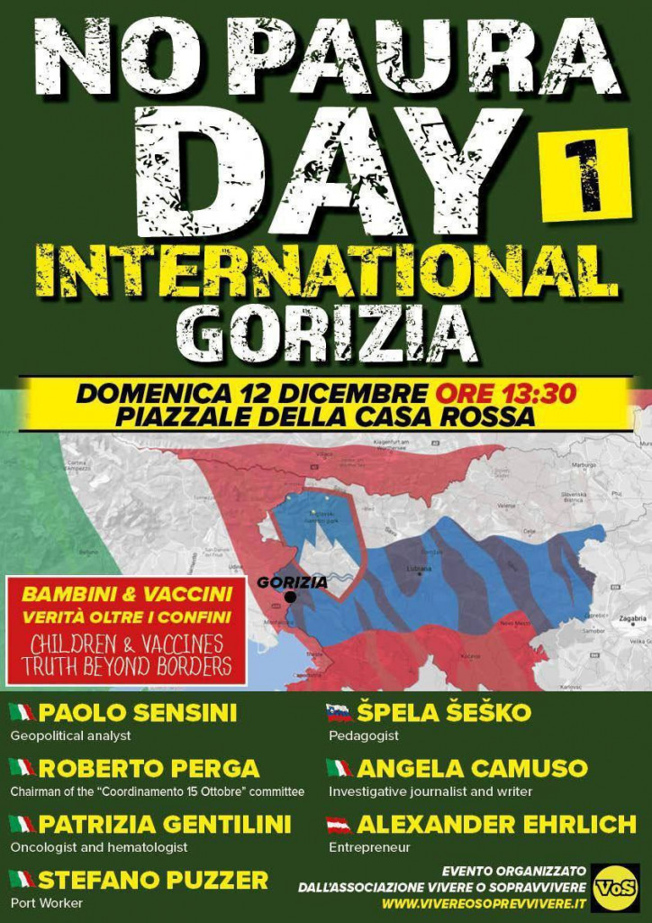 DAN BREZ STRAHU na meji med staro in novo Gorico