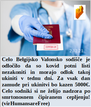 Slovenski in svetovni politični hlev na dan 2.12.21