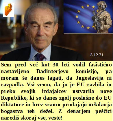 Slovenski in svetovni politični hlev na dan 8.12.21