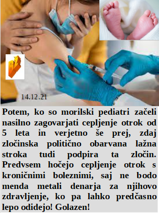 Slovenski in svetovni politični hlev na dan 14.12.21