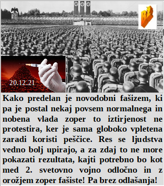 Slovenski in svetovni politični hlev na dan 20.12.21