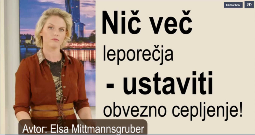 Zelo pozorno poslušajte sporočila v dveh videih, dokler sta še na YOUTUBE-u