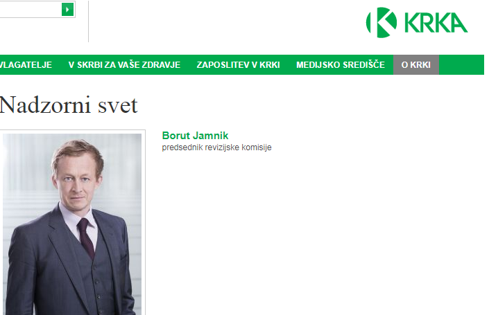 
				Foto: Posnetek zaslona: Krka			