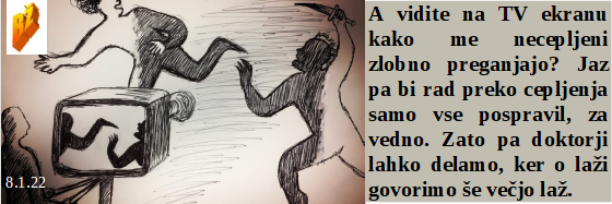 Slovenski in svetovni politični hlev na dan 8.1.22