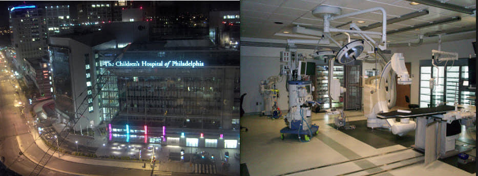 Ogromna zgradba otro&scaron;ke bolni&scaron;nice v Philadelphiji je obremenjena z opremo, zato sta diagnostika in tako imenovano &raquo;zdravljenje&laquo; zelo draga. Če je življenje del narave in naravnih procesov, potem v tako umetnem okolju ne more biti zdravega življenja. A zato je medicinski posel očitno zelo donosen. Presaditve organov za otroke so pri nas najbolj donosen posel. (Opomba: v Srbiji).