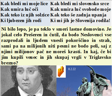 Slovenski in svetovni politični hlev na dan 8.2.22