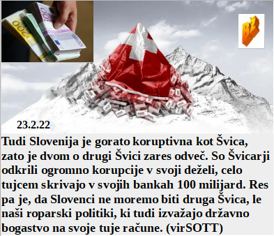 Slovenski in svetovni politični hlev na dan 23.2.22
