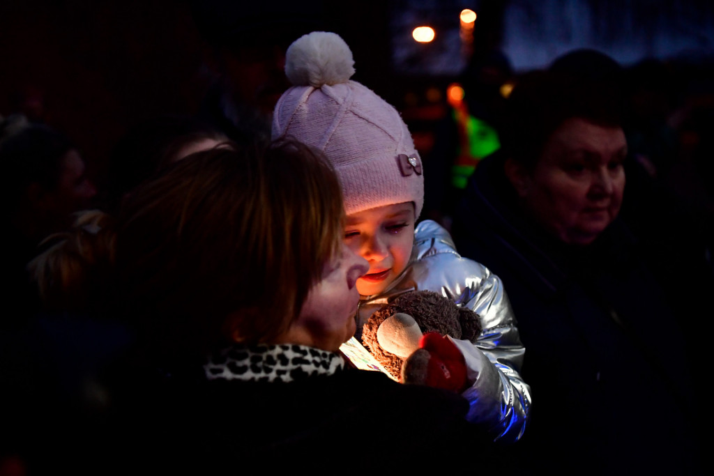 
				Prizor iz madžarske ukrajinske meje. (Foto: STA)			