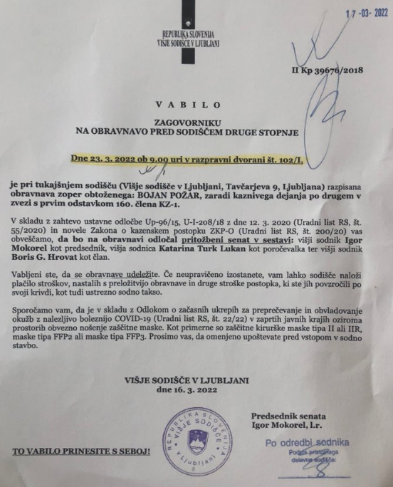 
				Foto: Twitter Bojan Požar			