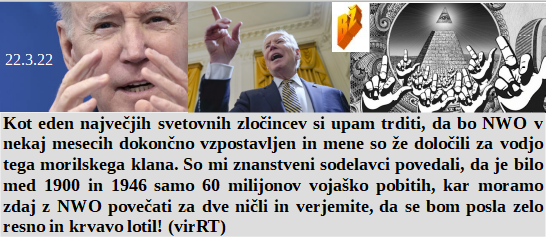 Slovenski in svetovni politični hlev na dan 22.3.22