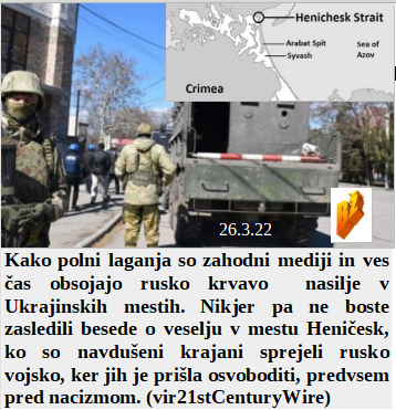 Slovenski in svetovni politični hlev na dan 26.3.22