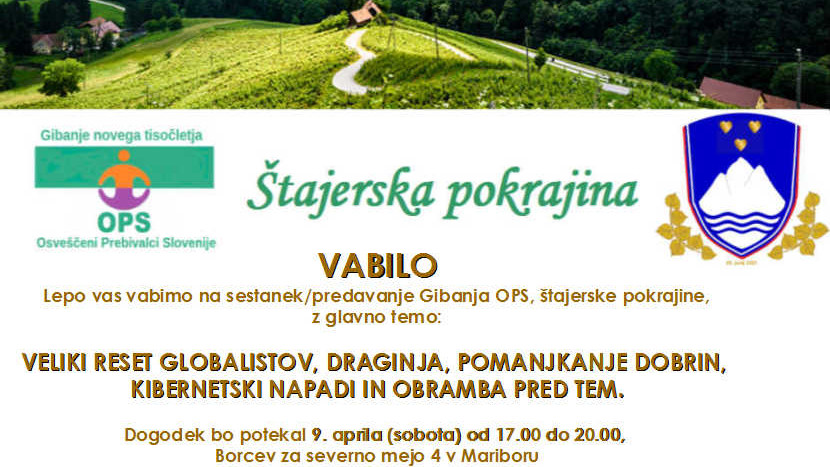 Dokazi in indici o te kaj bo sledilo, če se ne združimo v neuničljivo silo