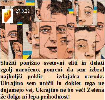 Slovenski in svetovni politični hlev na dan 27.3.22