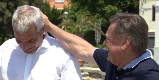 				Ljubljanski šerif Zoki in njegov maziljenec Saša Arsenović			