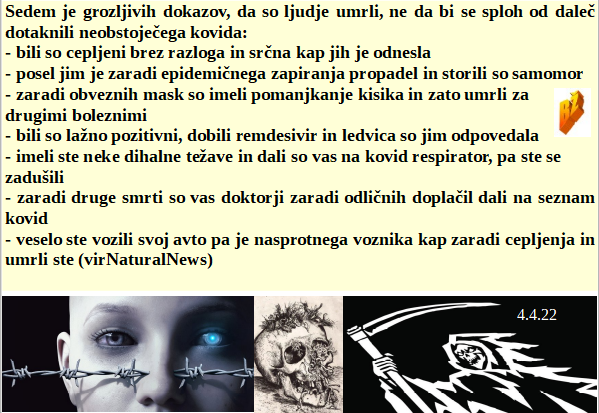 Slovenski in svetovni politični hlev na dan 4.4.22