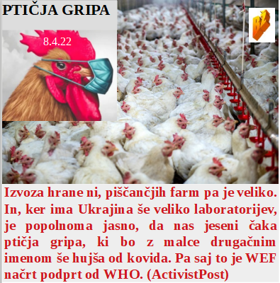 Slovenski in svetovni politični hlev na dan 8.4.22