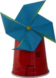 origami windmill