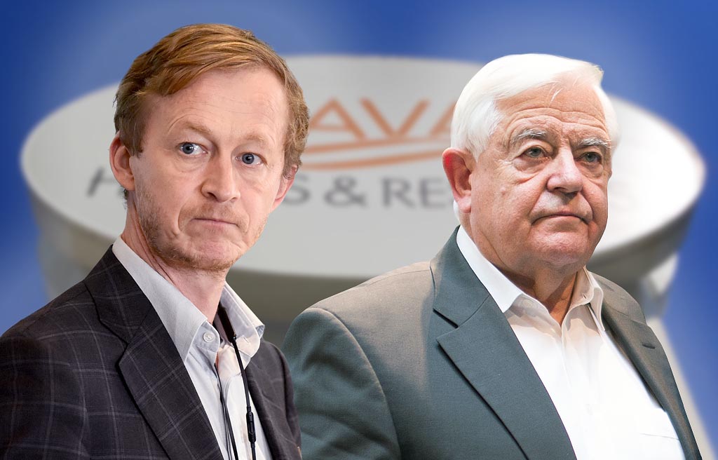 
				Borut Jamnik in Milan Kučan. Tokrat na nasprotnih bregovih za delitev povolilnega plena. (Foto: STA)			