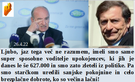 Slovenski in svetovni politični hlev na dan 26.4.22