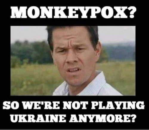 OPIČJE KOZE? A SE NE IGRAMO VEČ UKRAJINE?