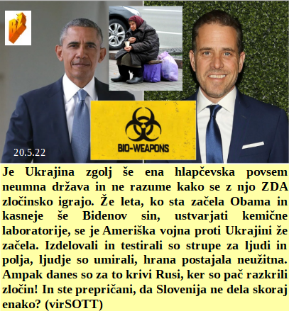 Slovenski in svetovni politični hlev na dan 20.5.22