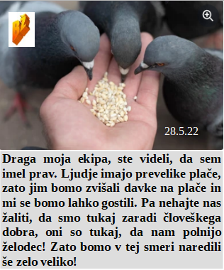 Slovenski in svetovni politični hlev na dan 28.5.22