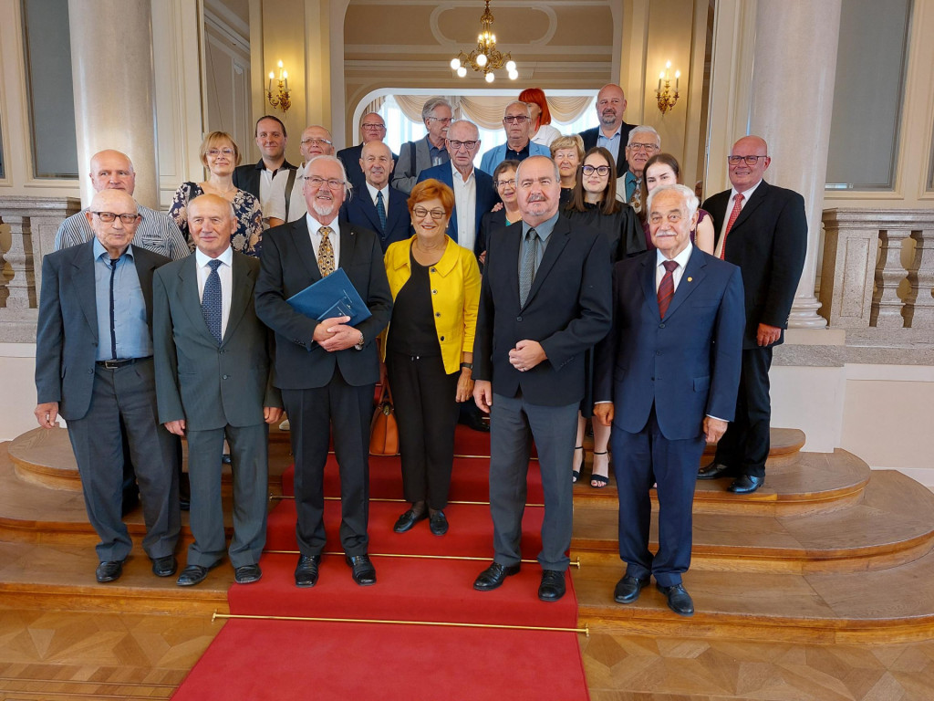 ERVIN HARTMAN PREJEMNIK MEDALJE ZA ZASLUGE