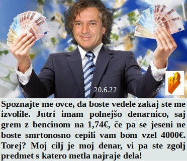 Po treh tednih, odkar smo dobili novo vlado, plešejo samo še tisti, ki so blizu korita!